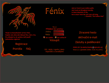 Tablet Screenshot of fnx.cz